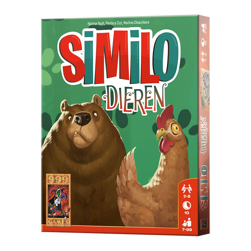 999Games Similo Dieren Kaartspel