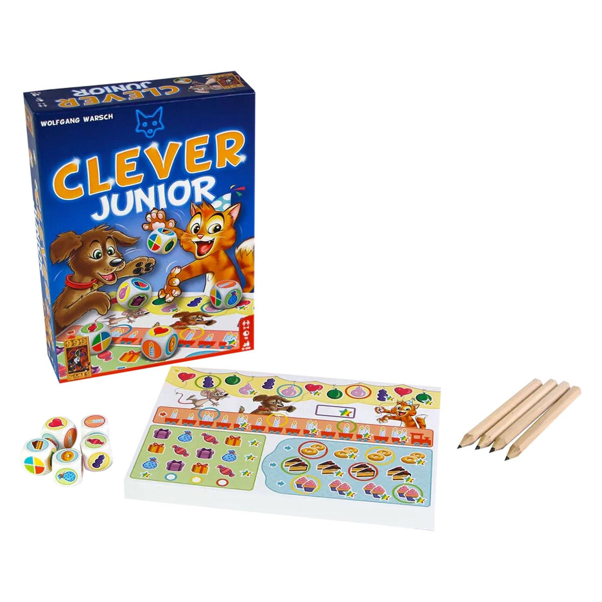 999games Dobbelspel Clever Junior 11-piece (NL)