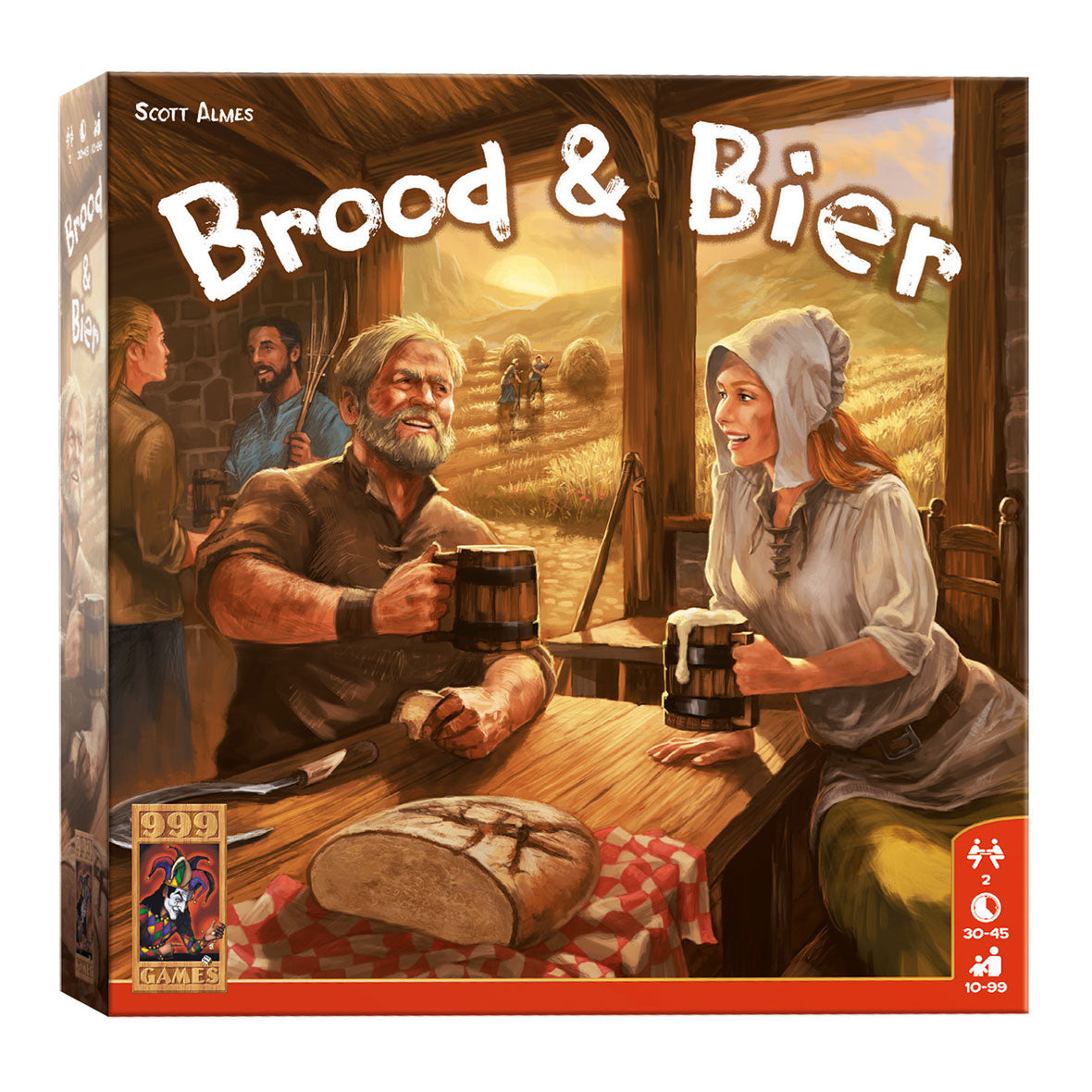 999 Games Bread Beer Board Game