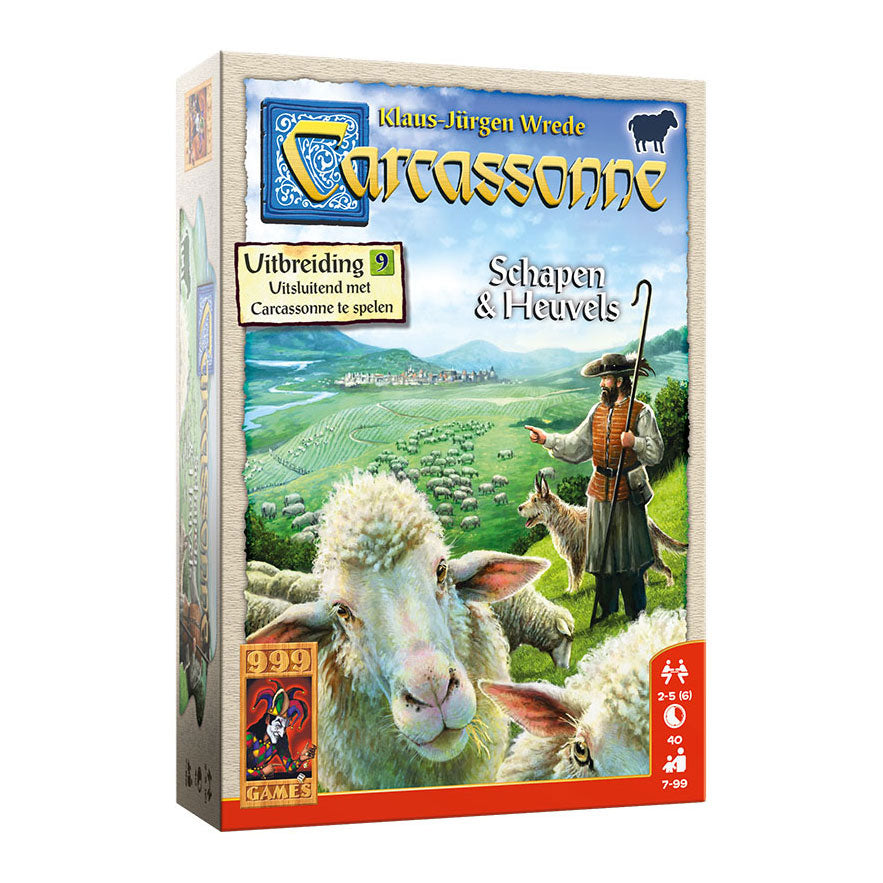 999Games Carcassonne: Brettspiel der Schaf Hills Expansion