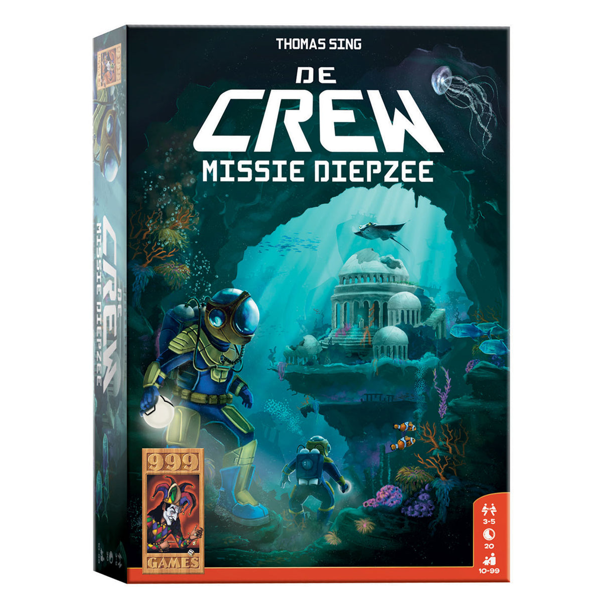 999 Games de Crew Mission Diepzee Card Game