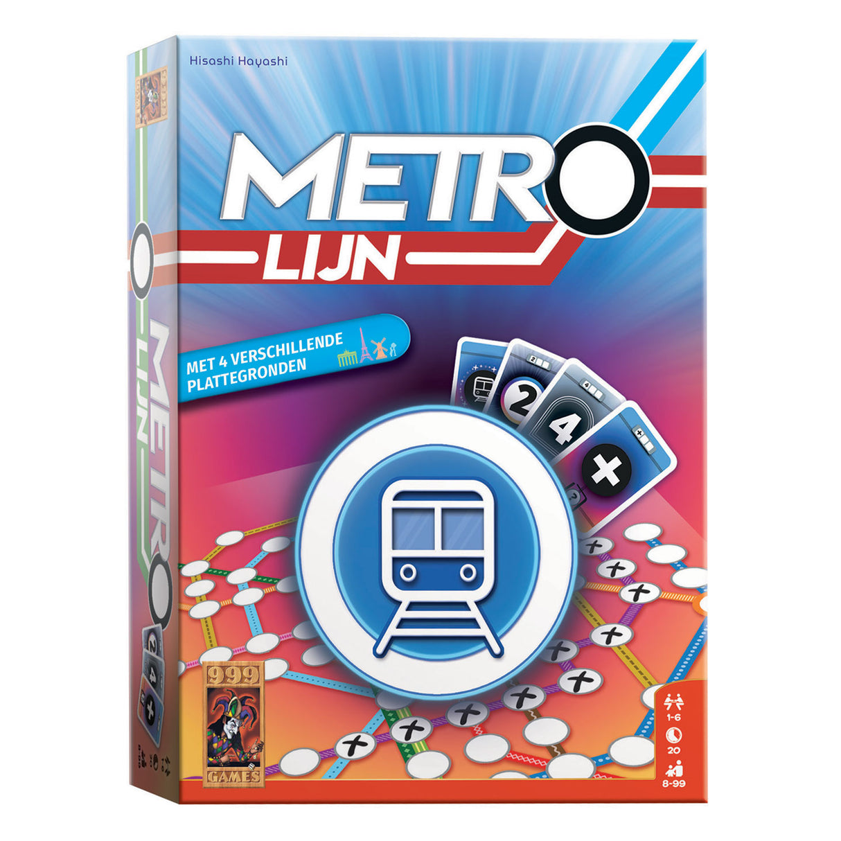 999Games Juego de cartas de Metroline