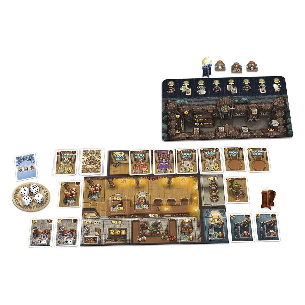 999games The Tavernen of the old city of board game