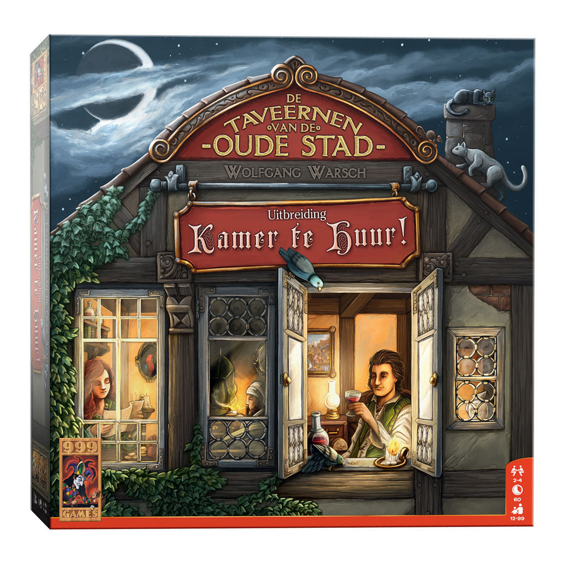 999Games De Taveernen van de Oude Stad Uitbreiding: Kamer te Huur! Bordspel