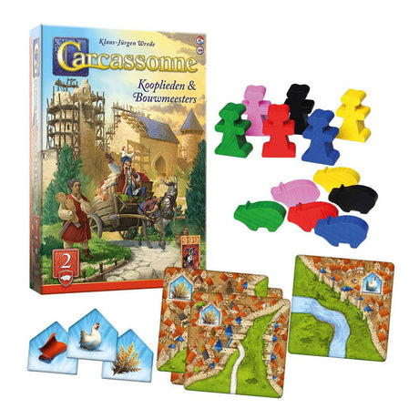 999her 999 her rozšíření carcassonne obchodníci stavitelé