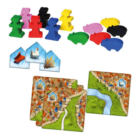 999her 999 her rozšíření carcassonne obchodníci stavitelé