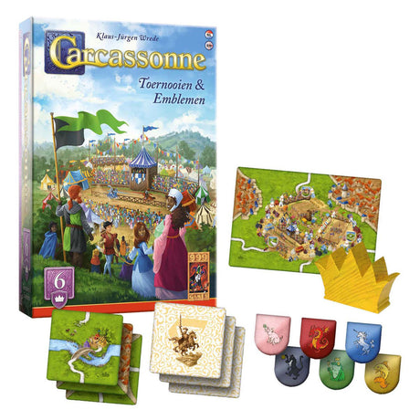 999her 999 her carcassonne turnaje emblémy rozšíření