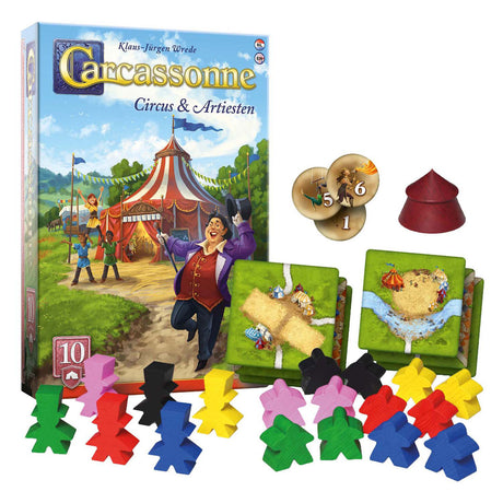 999games 999 jogos carcassonne expansão de artistas de circo