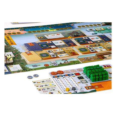 999Games 999 Games Das weiße Schloss von Himeji Brettspiel (niederländisch, 1 – 4 Spieler, 80 Minuten, ab 12 Jahren)