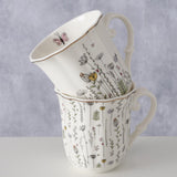 Boltze home mug chamomile flowers 350ml