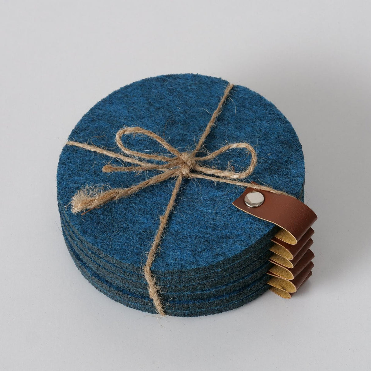 Boltze Home Coaster Filz mat Lieder 6 Stécker d10cm