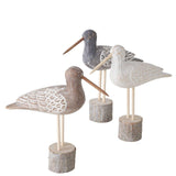 Boltze home statue godwit wood h22cm