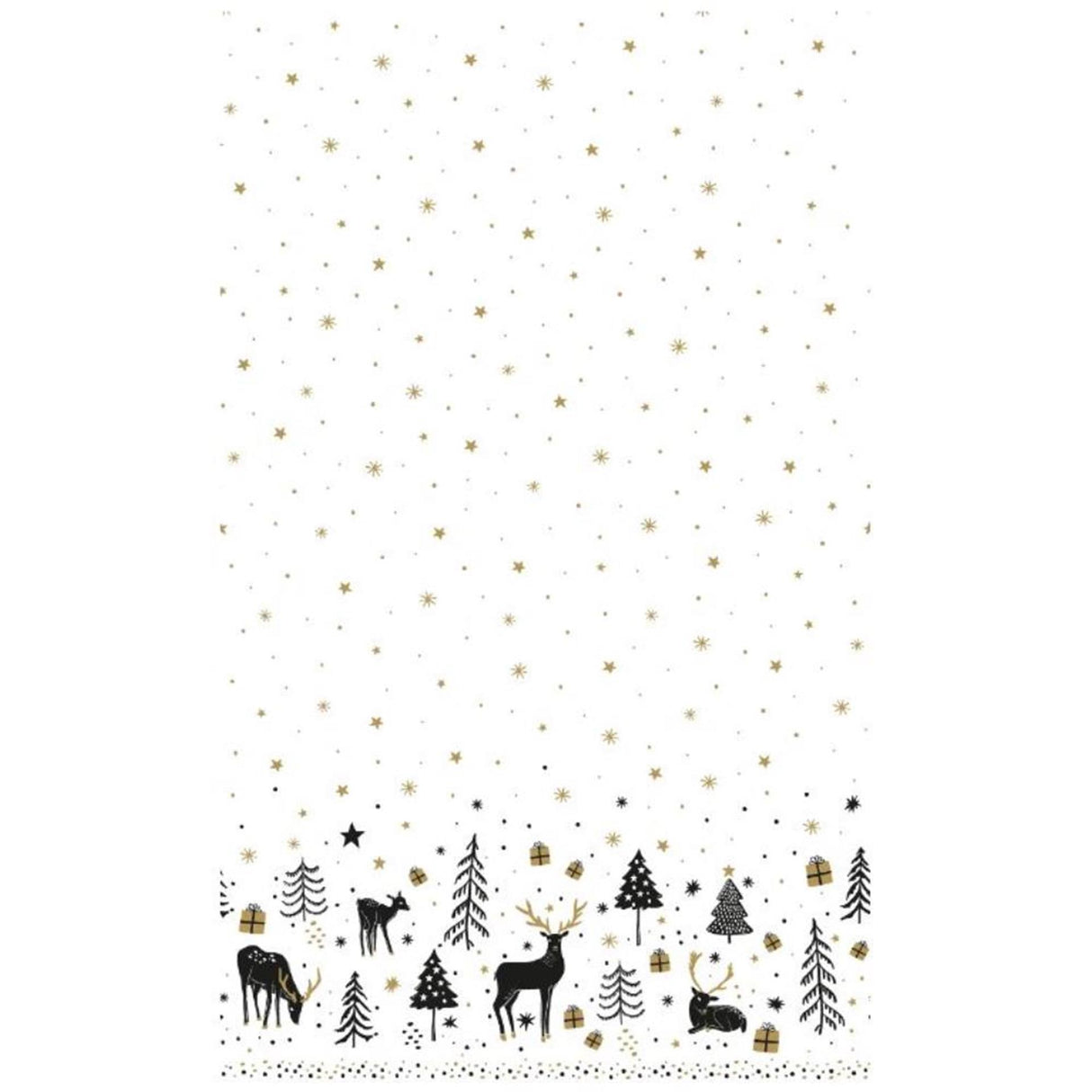 Duni tablecloth magic winter 138x220cm