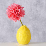 Boltze hemvas citron h12cm dolomitgul