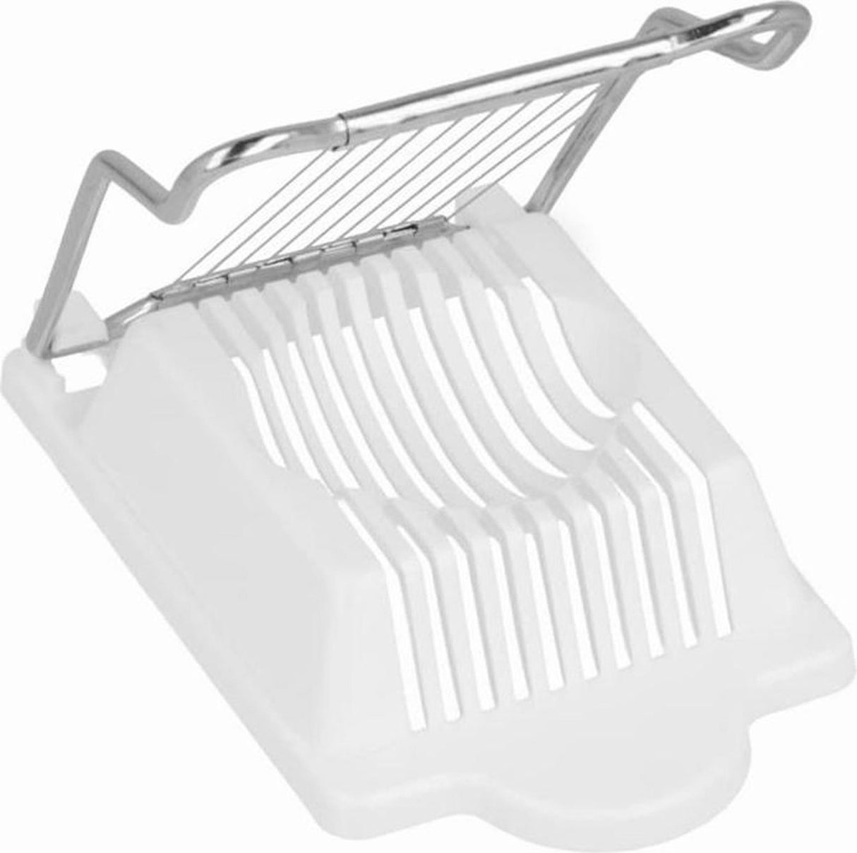 Metaltex stainless steel egg slicer white