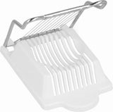 Metaltex stainless steel egg slicer white