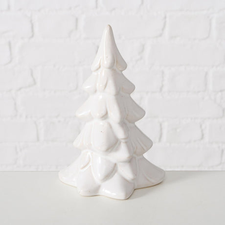 Boltze home deco vánoční stromek cristo stone v14,5cm bílý
