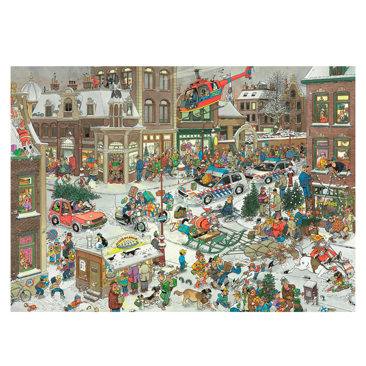 Jan van Haasteren Legpuzzle - Christmas, 1000st.