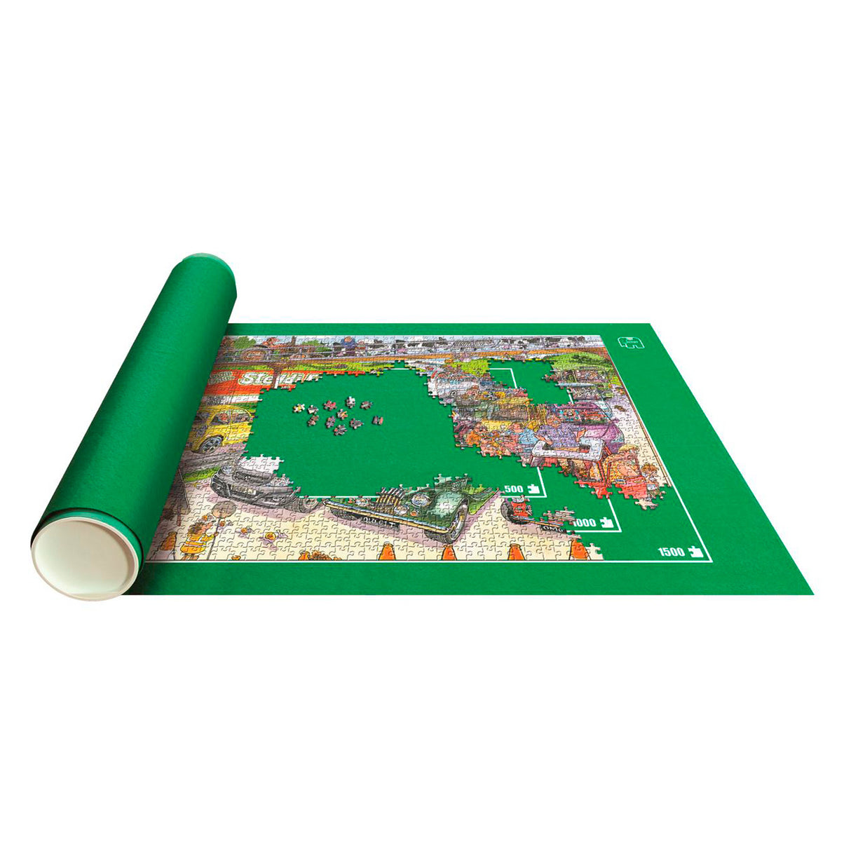 Maty puzzli Jumbo Rolmat 500 - 1500st.