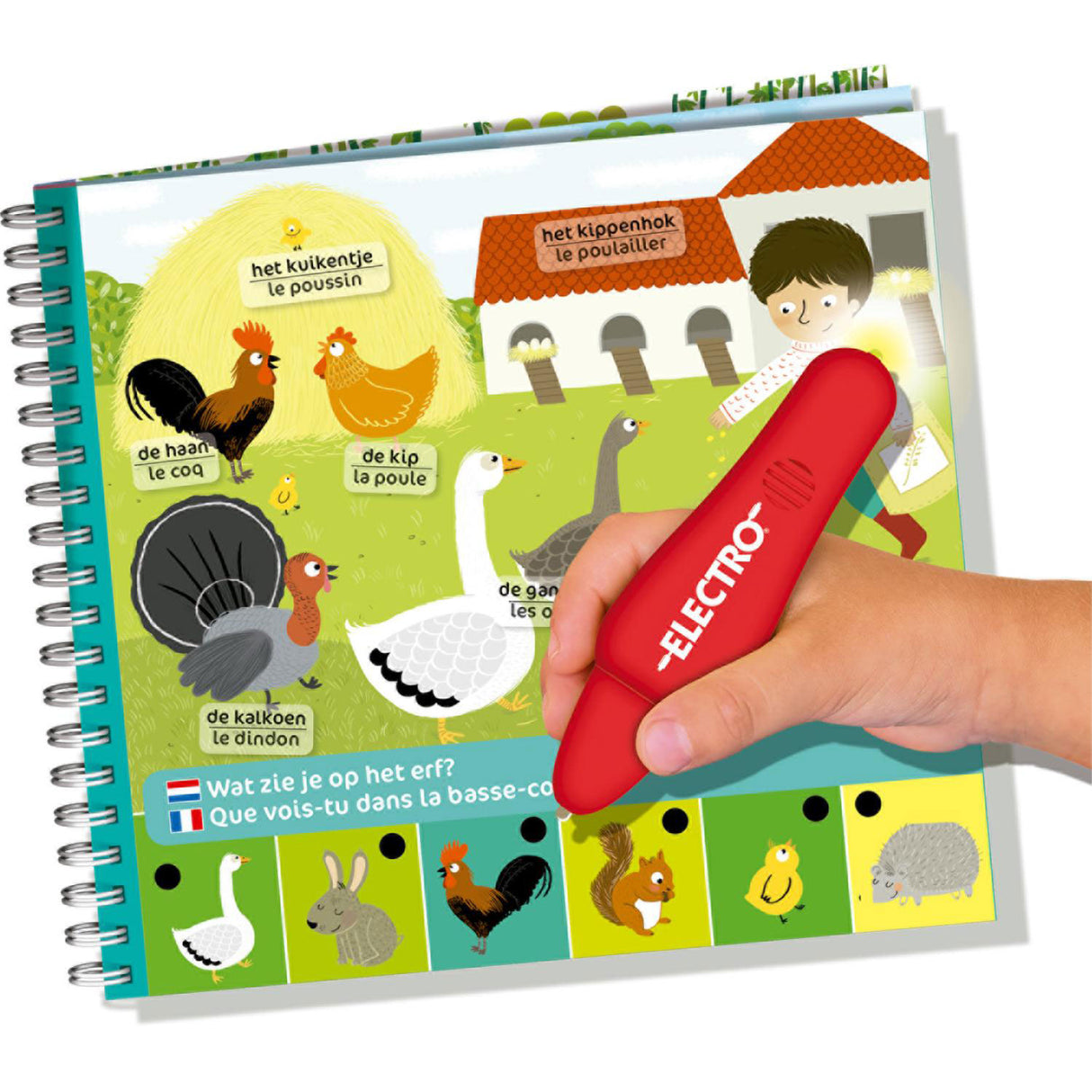 Jumbo Electro Wonderpen Mini Farm Education Game