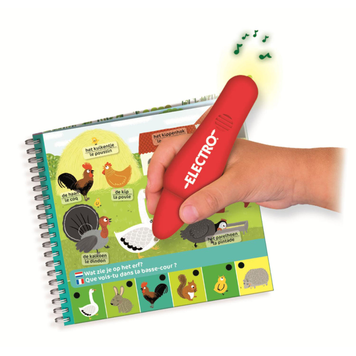 Jumbo Electro Wonderpen Mini Farm Education Game