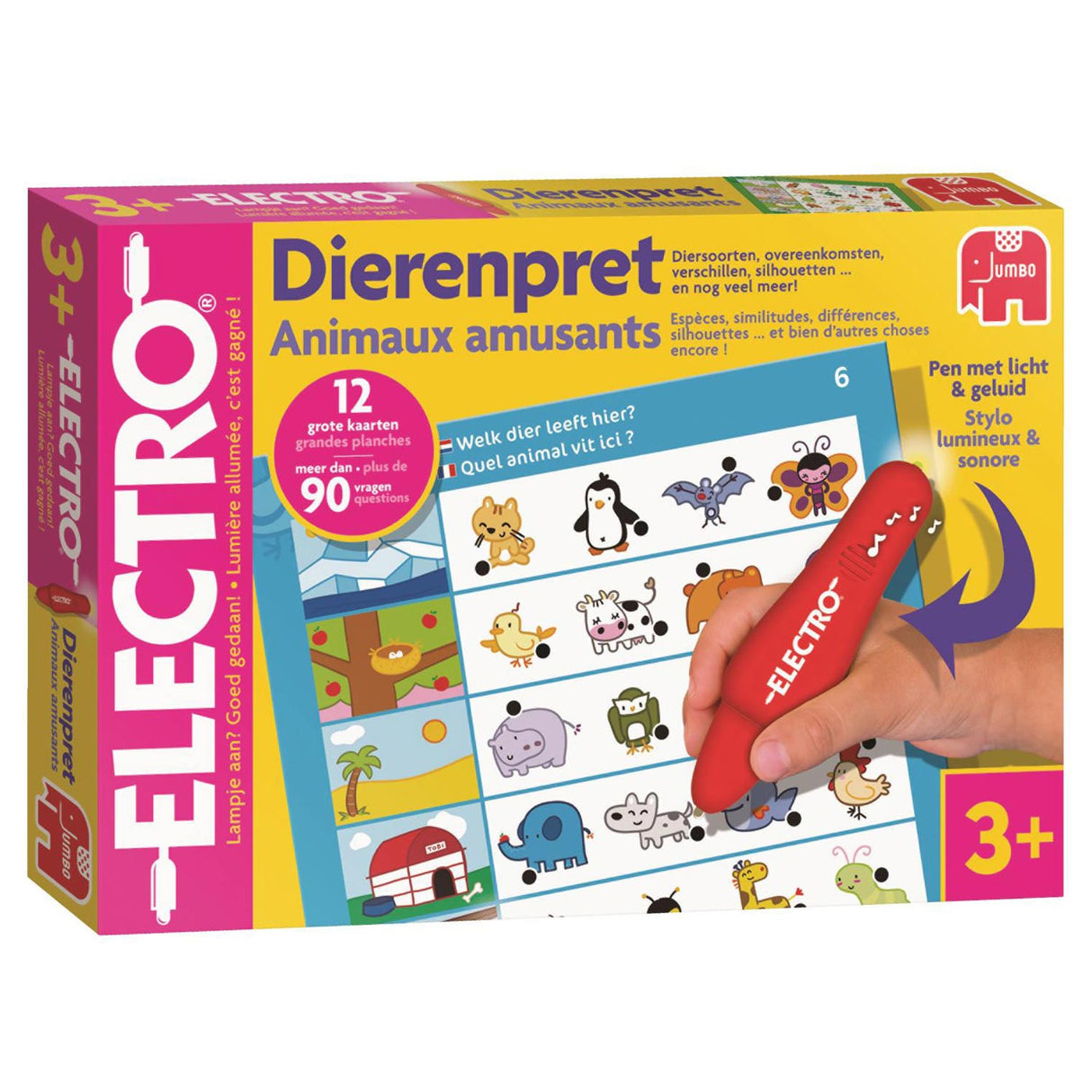 Jumbo Electro Wonderpen Dierprepret Educational Game