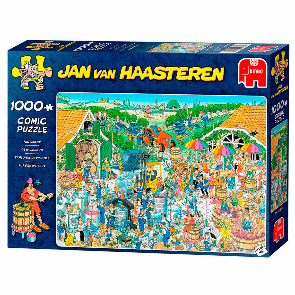 Jan Van Haasteren Pluzzle - De Winery, 1000.