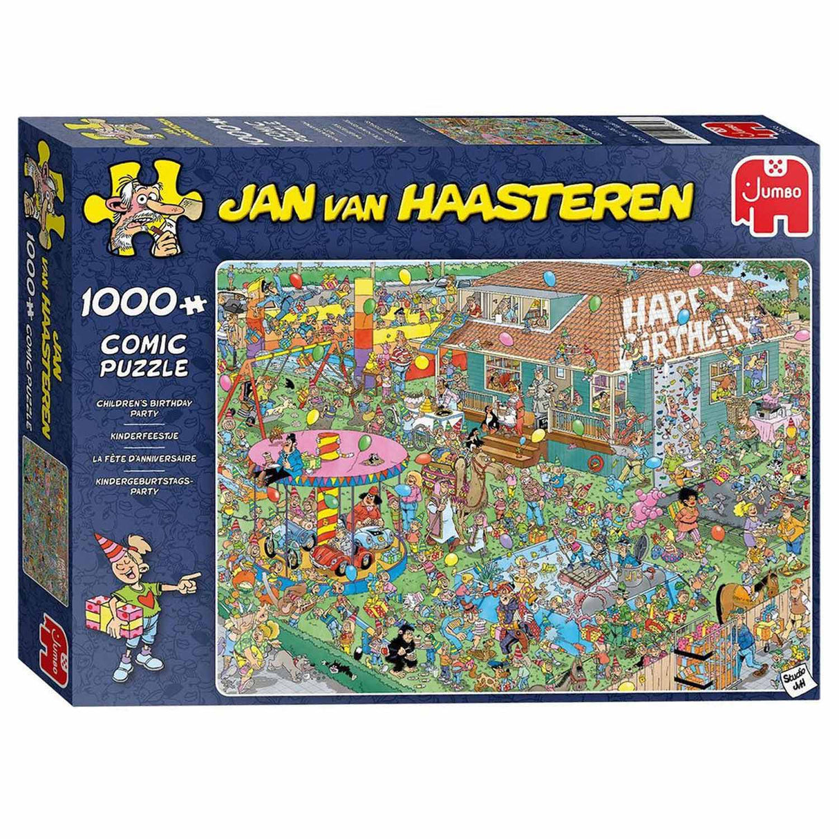 Jan Van Haasteren Jigsaw Puzzle narozeninová párty, 1000st.