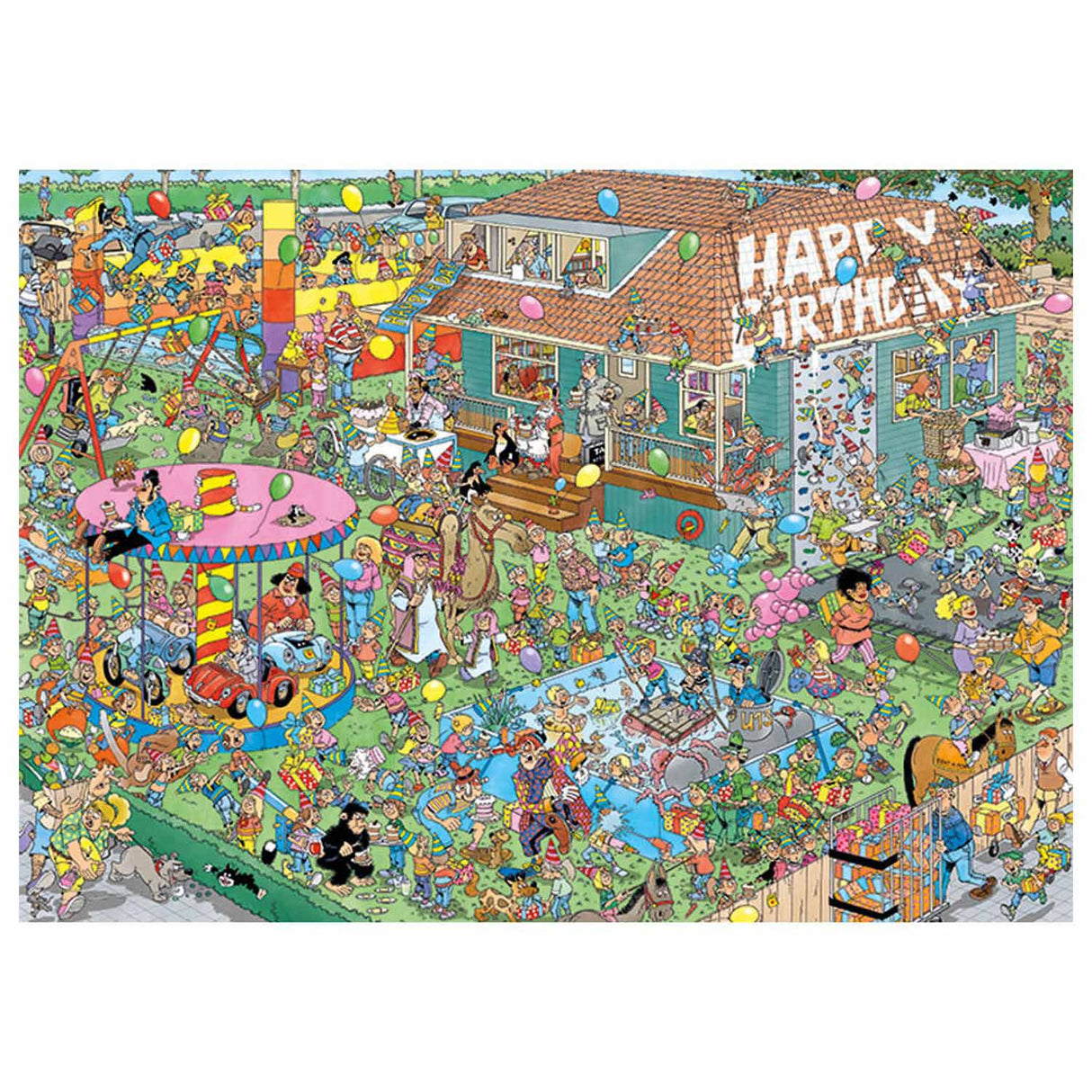 Jan Van Haasteren Jigsaw Puzzle narozeninová párty, 1000st.