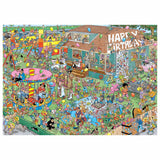 Jan Van Haasteren Jigsaw Puzzle Birthday Party, 1000st.