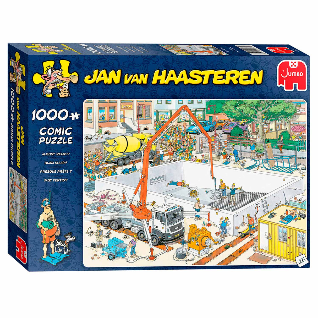 Jumbo legpuzzle bazen, 1000st.