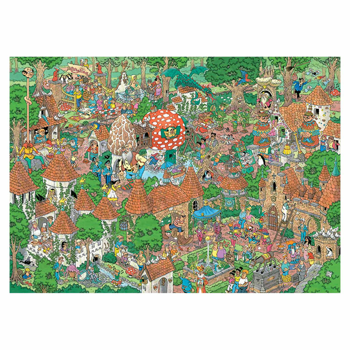 Jan Van Haasteren Legpuzzzzzzle - Efteling Sprookjesbos, 1000st.