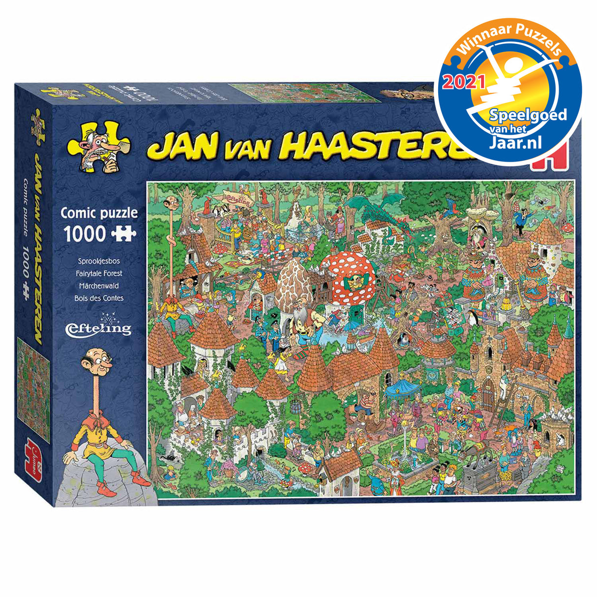 Jan van Haasteren Legpuzzle - Efteling Sprookjesbos, 1000st.