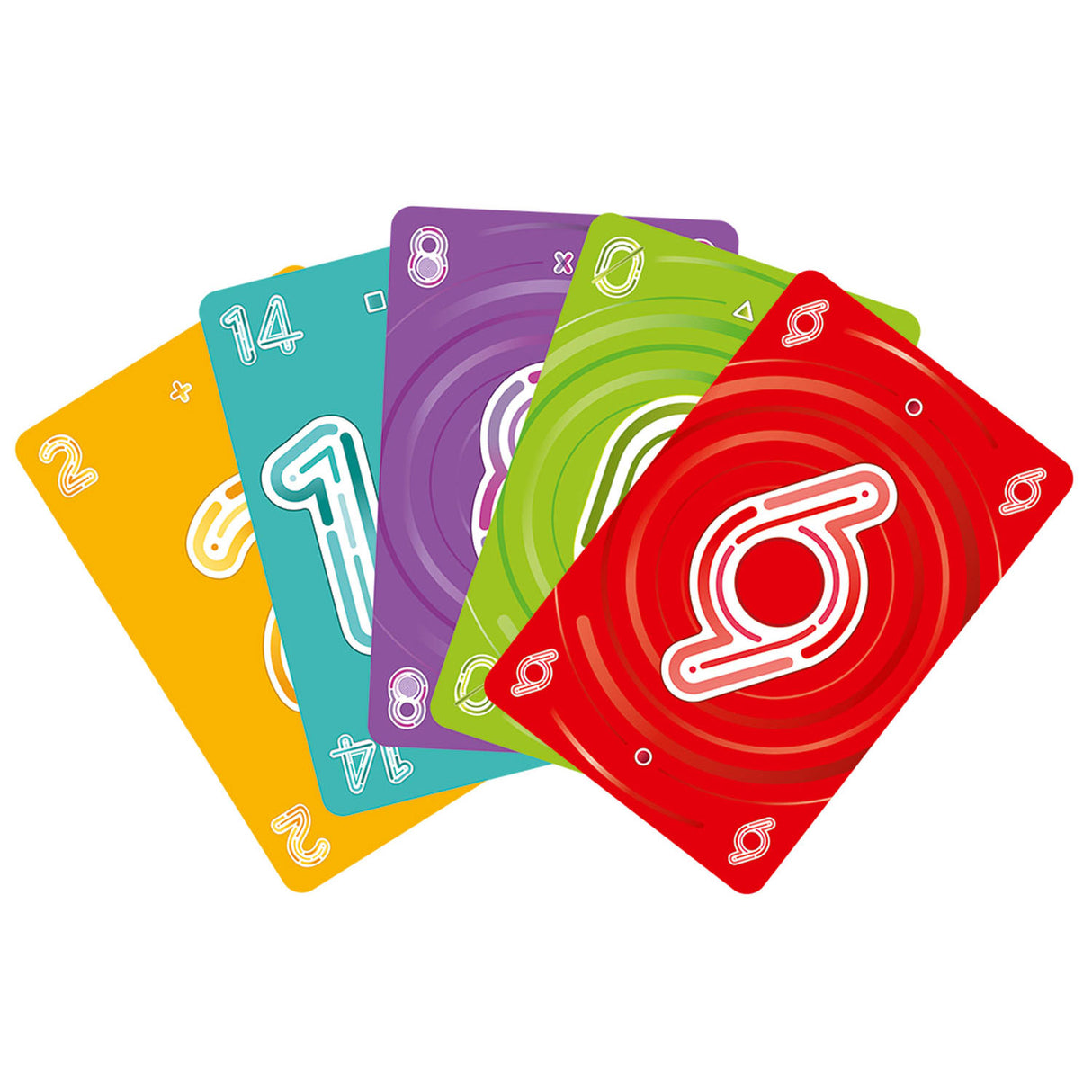 Jumbo sexto juego de cartas de sentido