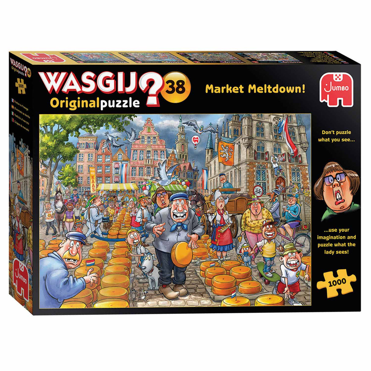 Jumbo - Pluk Puzzle Waspai Cheese Alarm 1000 sztuk