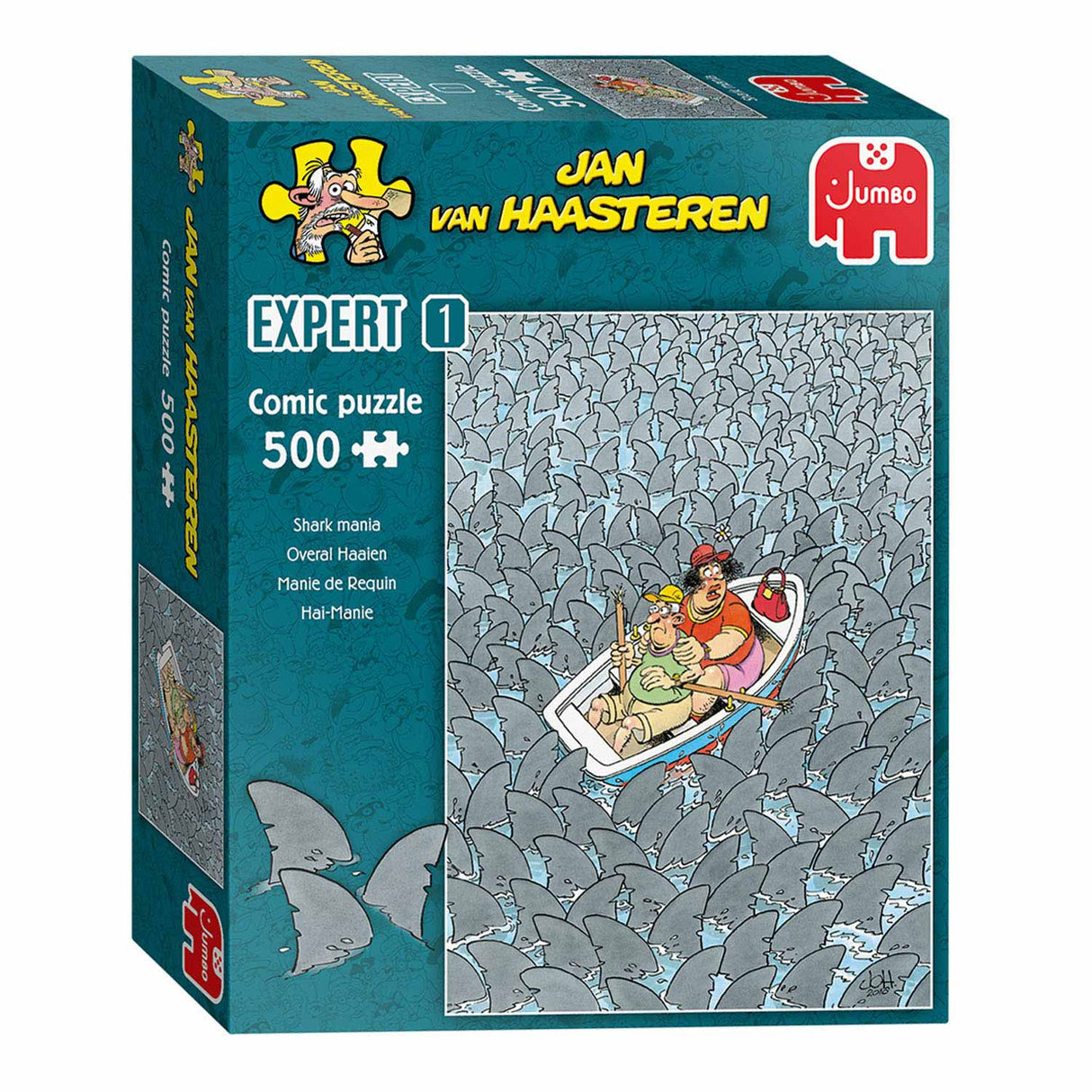 Jan van Haasteren Expert 1 - Sharks everywhere, 500st.