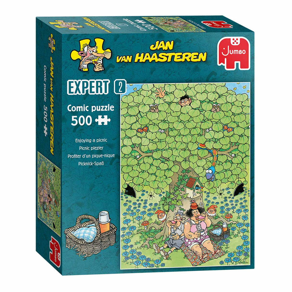 Jan Van Haasteren Jigsaw Puzzle Expert 2 - Zabava za piknik, 500st.