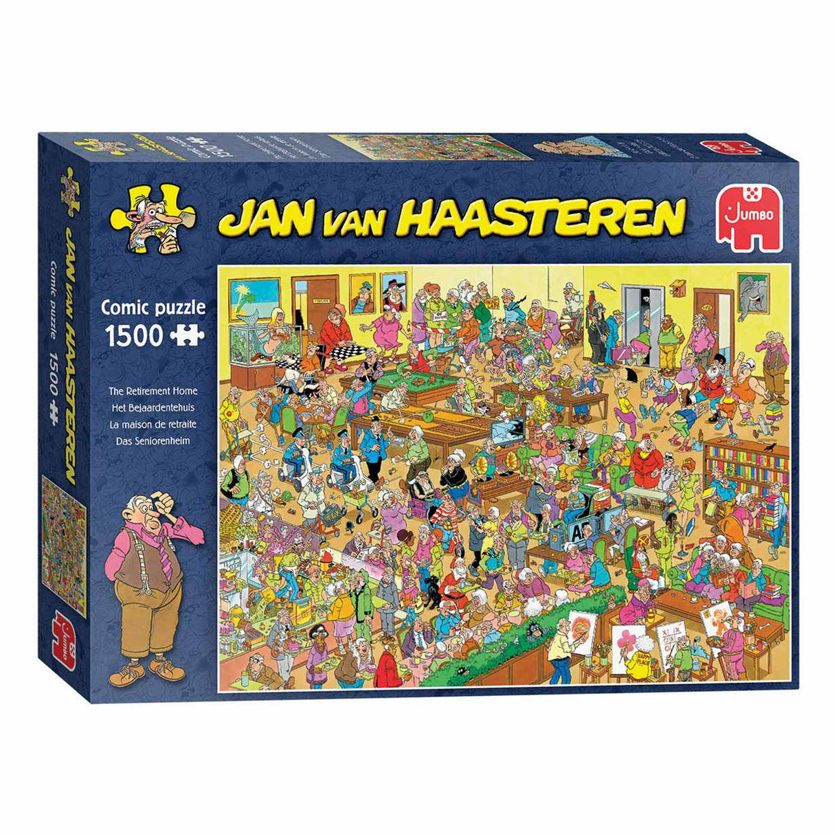 Jan van Haasteren Pluzzle - The Retirement Home, 1500st.