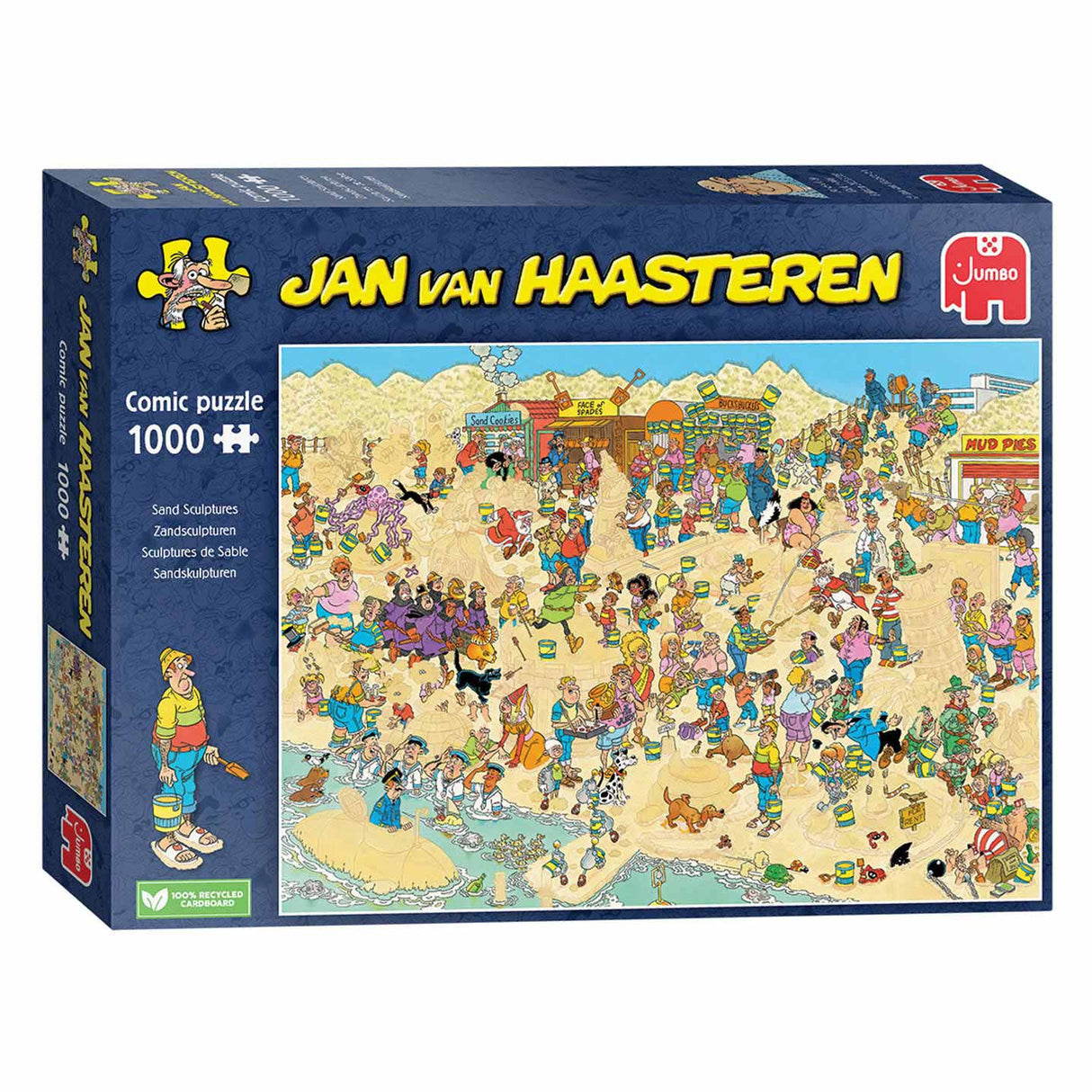 Jan van Haasteren Legpuzzel Sand Sculptures, 1000st.