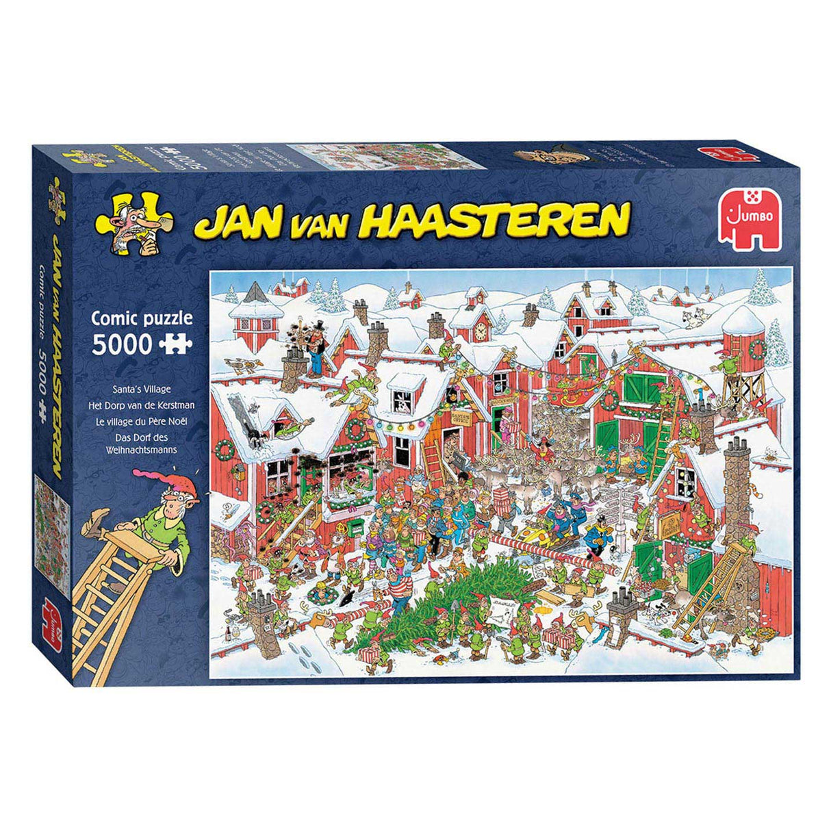 Jan van Haasteren Legpuzzle - Santa's Village, 5000st.