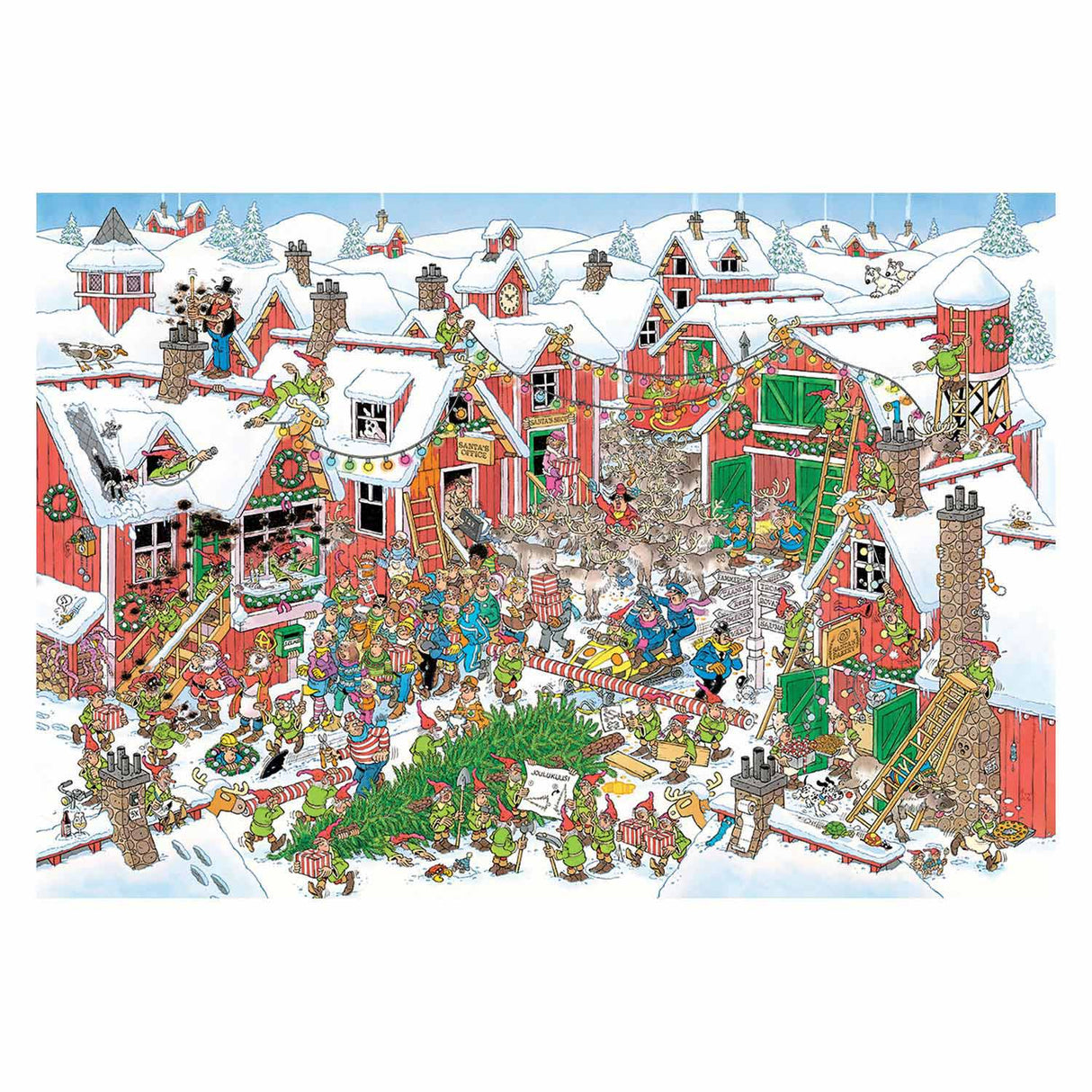 Jan Van Hastesten Legpuzzle - Babbo Natale, 5000st.