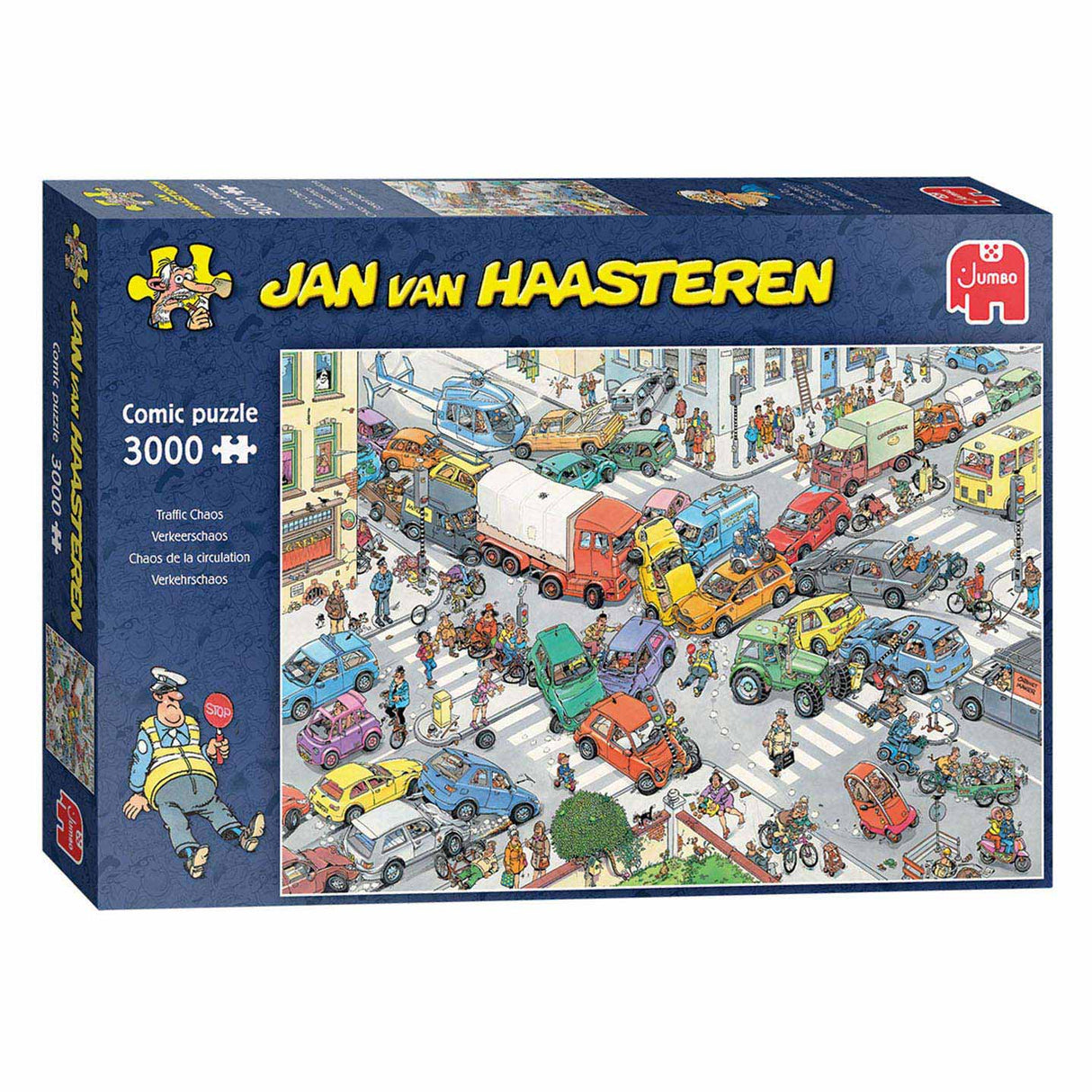 Jan van Haasteren Legpuzzle - Traffic Chaos, 3000st.