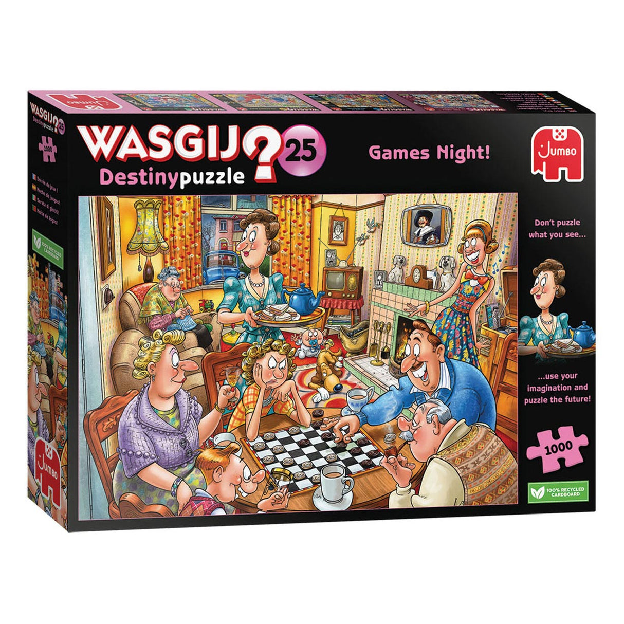 Jumbo washij Destiny 25 Puzzle Games Evening, 1000st.