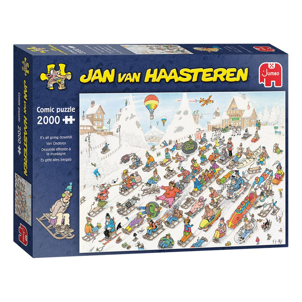 Jan Van Haasteren - nedenfra!, 2000.