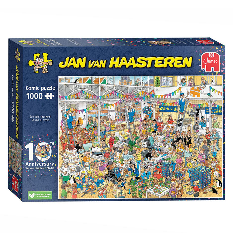 Jan Van Haasterren Pluzzle - 10 let Jan Van Haasterren Studio