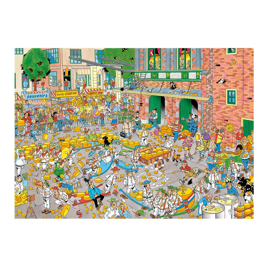 Jan van Haasteren jigsaw puzzle Dutch traditions, 2x1000st.