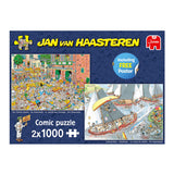 Jan van Haastereren Jigsaw Puzzle hollänneschen Traditiounen, 2x1000st.