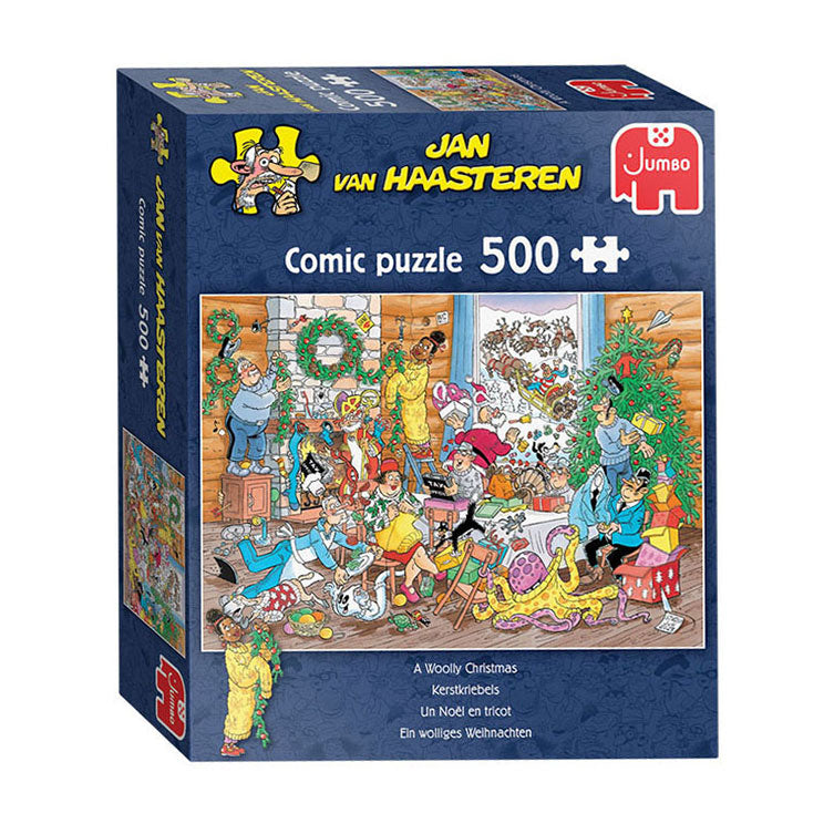 Jan van Haasteren Legpuzzel Kerstkriebels, 500st.