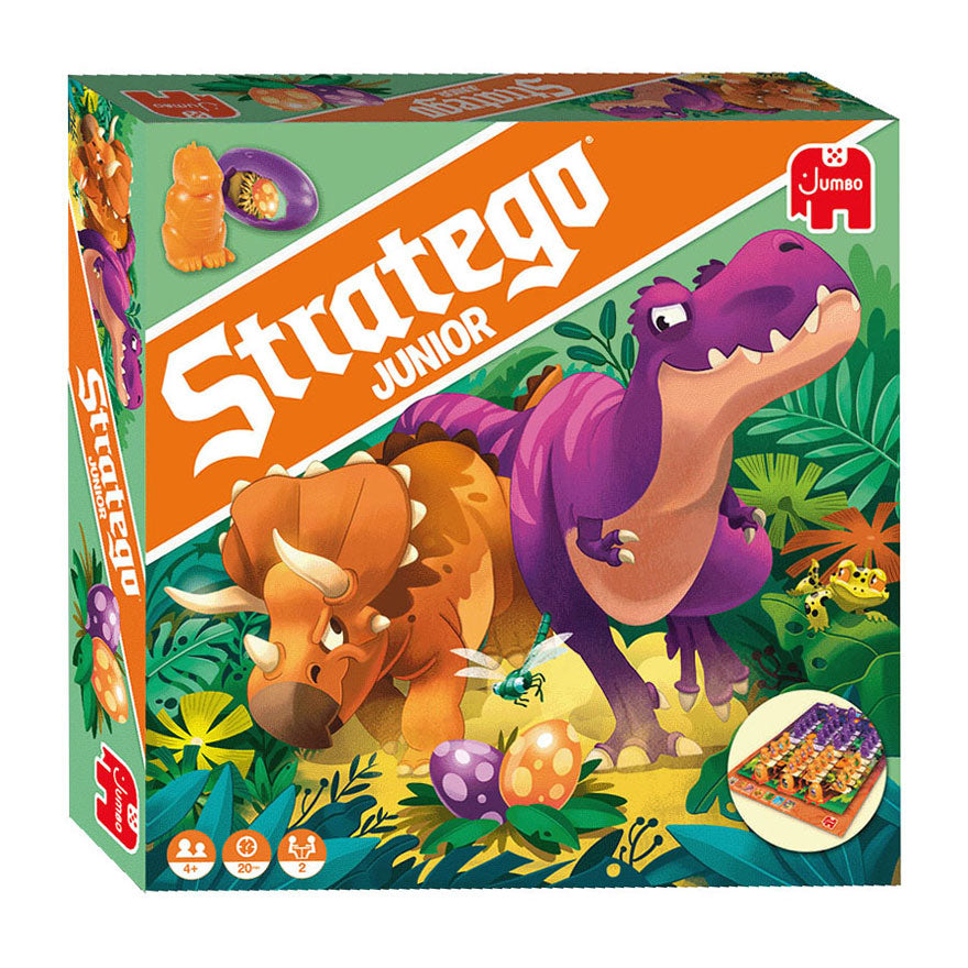 Das Brettspiel von Jumbo Stratego Junior Dino