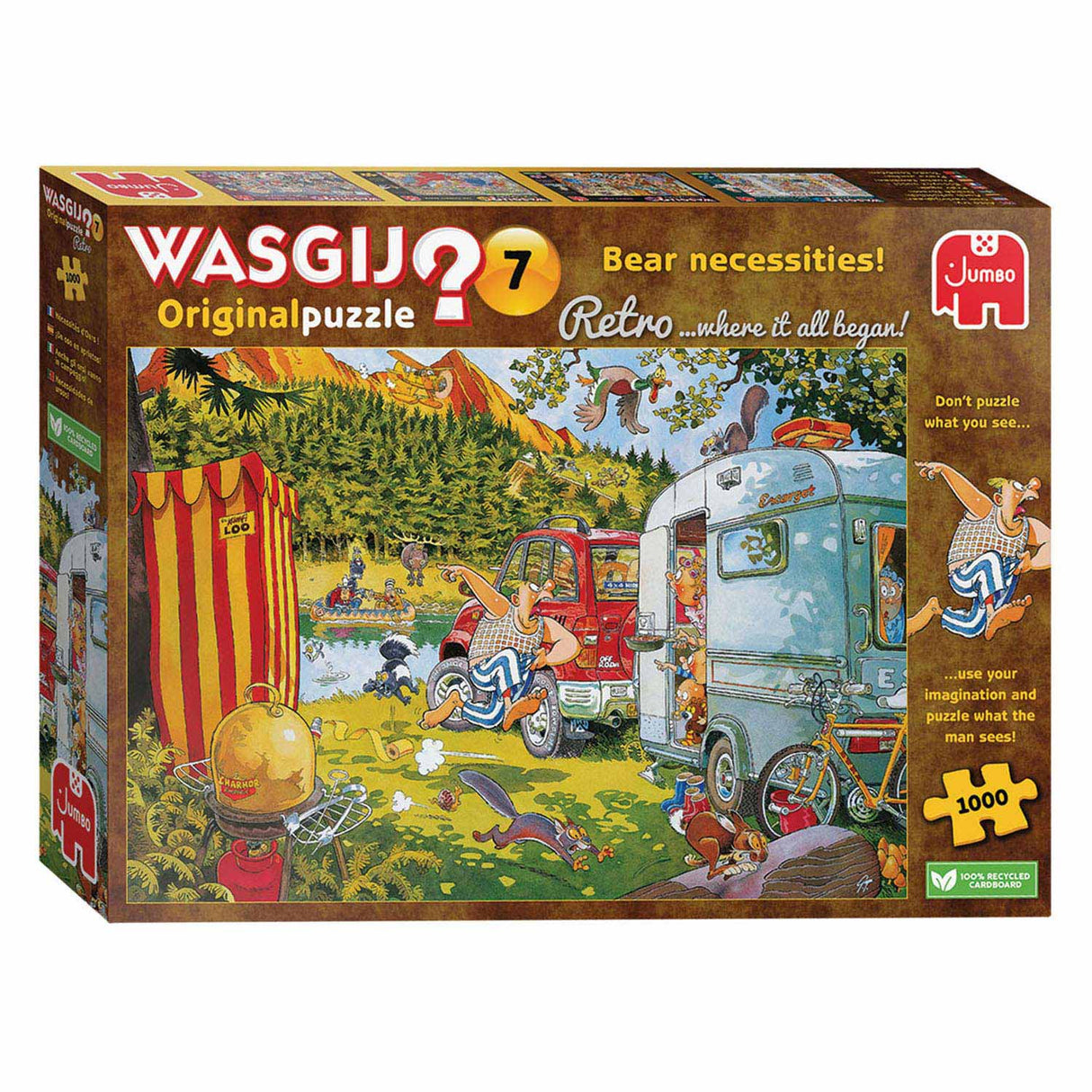 Wasgij Retro Original 7 - Bereleuk her!, 1000st.